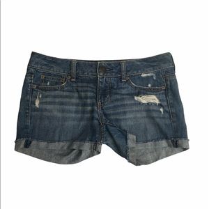 American eagle denim shorts